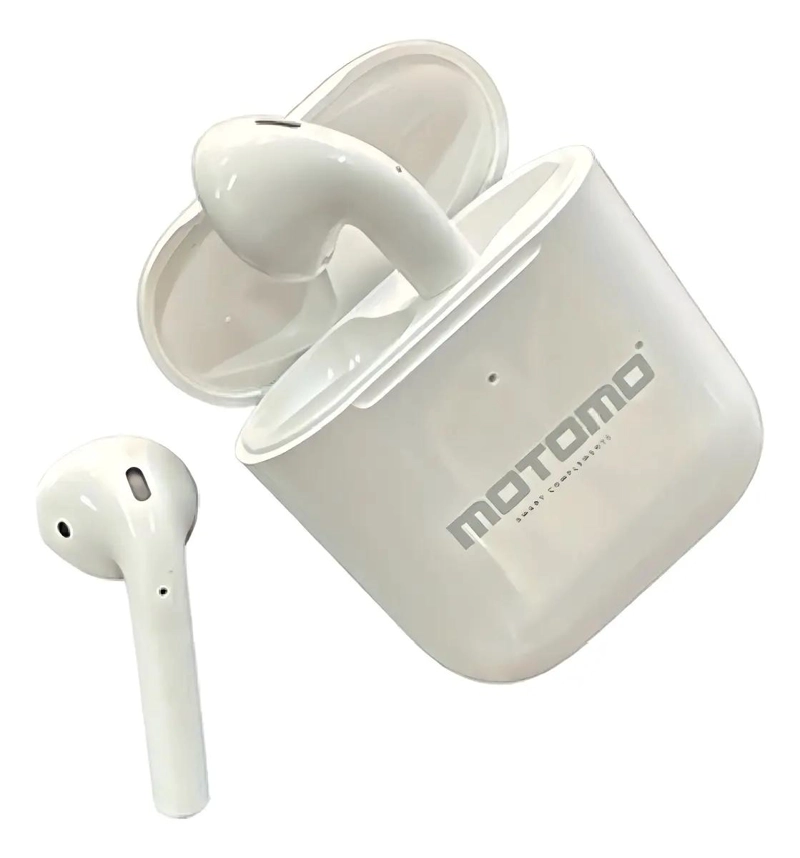 AUDIFONOS INALAMBRICOS MOTOMO AIR 2 CON ESTUCHE DE CARGA - 2