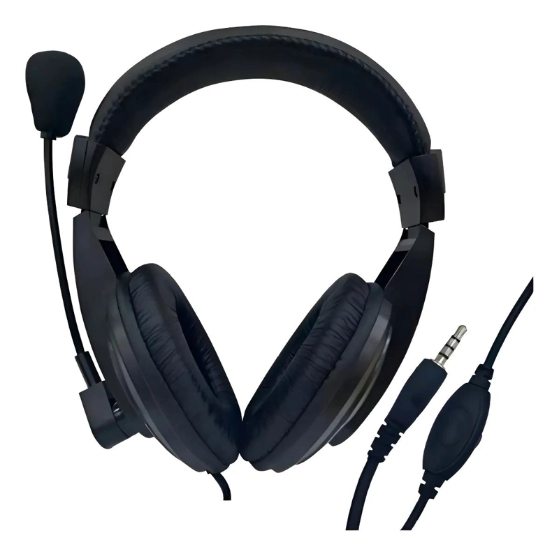 AUDIFONOS GAMER MULTIMEDIA ULTRA COLOR NEGRO - 1