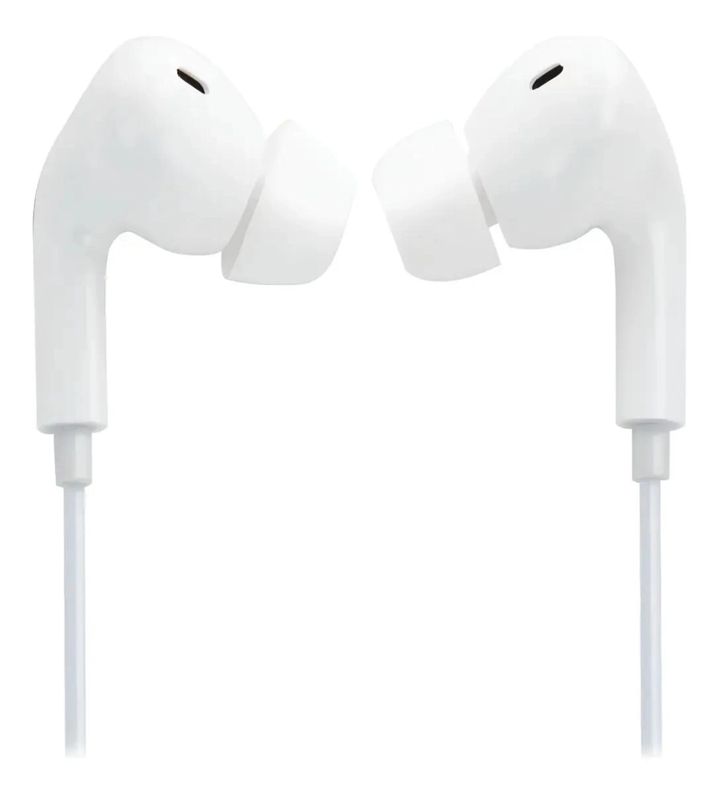 AUDIFONOS IN-EAR USB-C BLANCO CON MICROFONO - 3