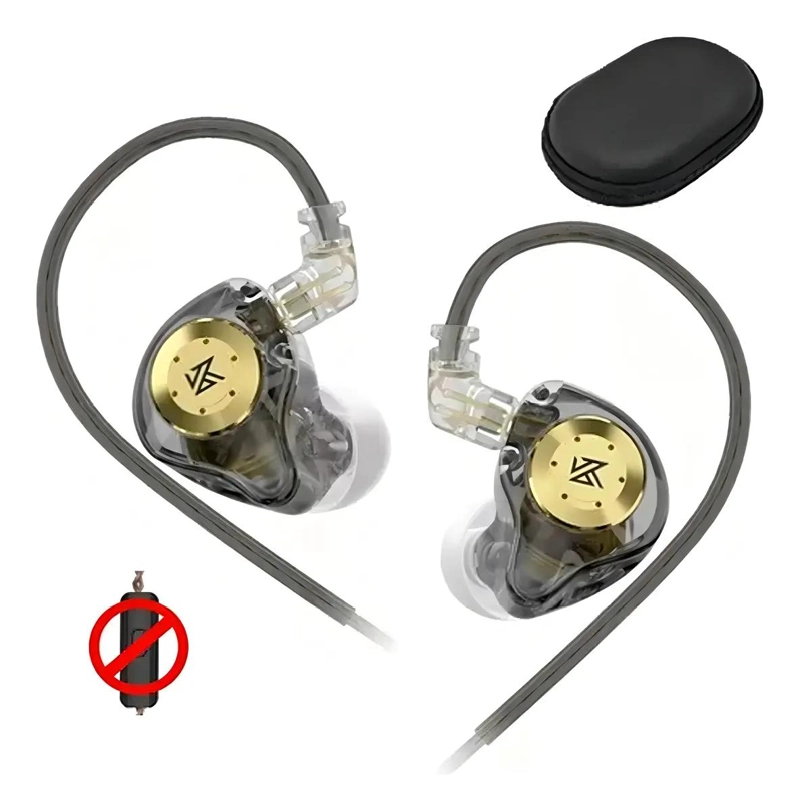 AUDIFONOS KZ EDX PRO NEGRO SIN MICROFONO - 3