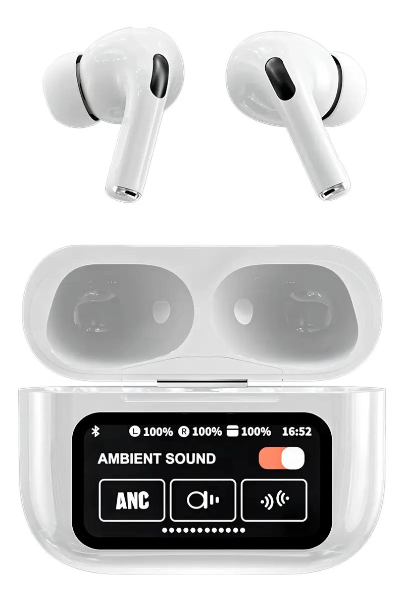 AURICULARES BLUETOOTH A9PRO CON CANCELACION DE RUIDO Y LC - 1