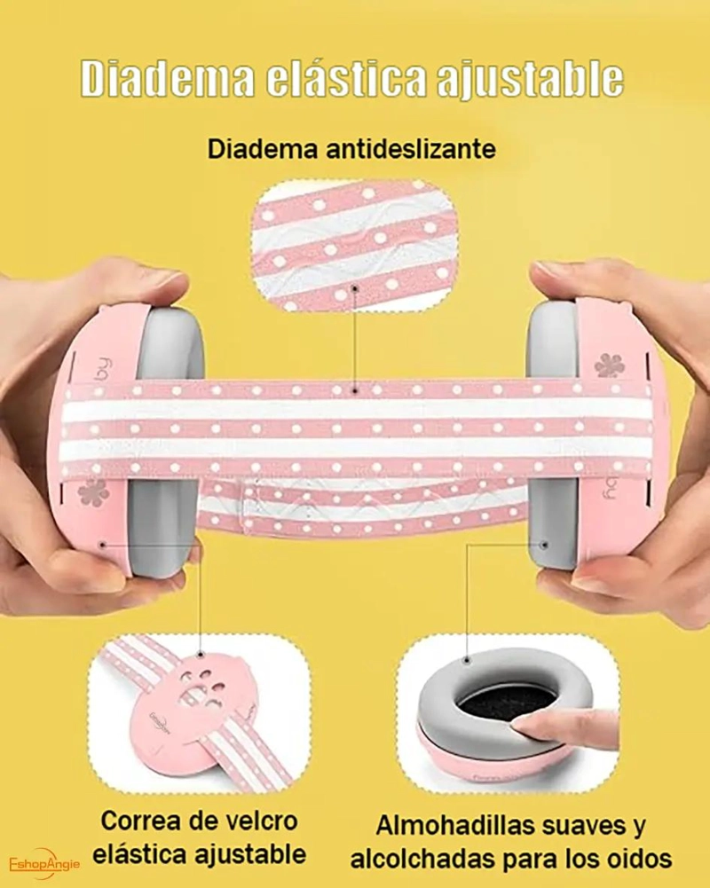 PROTECCION AUDITIVA ANTIRUIDO PARA BEBE S Y NIÑOS - 2