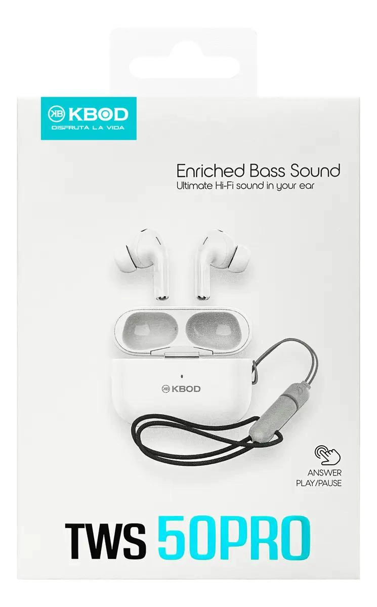 AUDIFONOS INALAMBRICOS IN-EAR BLUETOOTH 5.3 TWS 50 PRO - 2