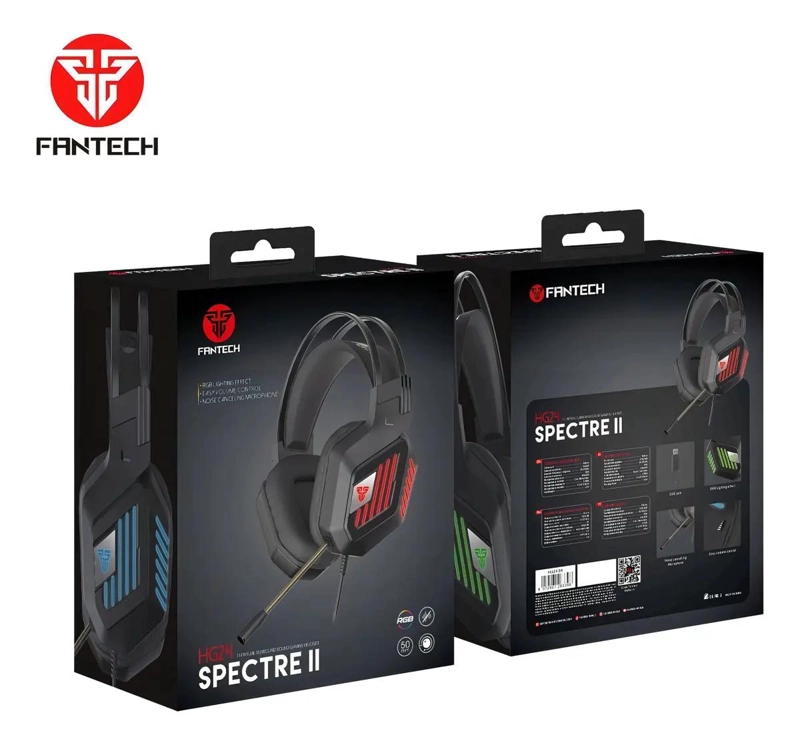 AUDIFONO GAMER RGB 7.1 USB NEGRO - 3