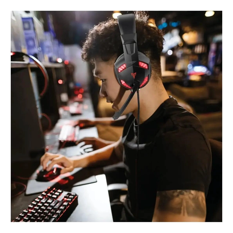 AURICULARES GAMER CON MICROFONO Y CANCELACION DE RUIDO - 3