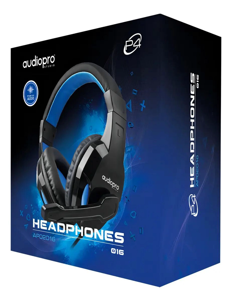 AUDIFONO GAMER AZUL PARA PS4, PC, XBOX Y SWITCH - 2