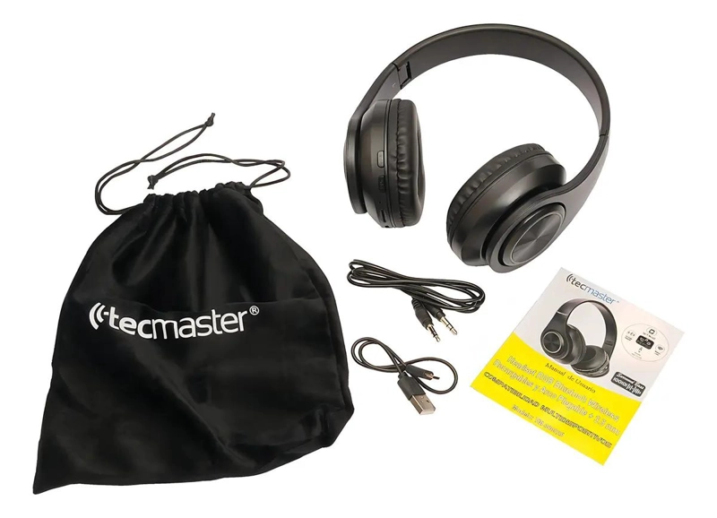 AUDIFONOS BLUETOOTH INALAMBRICOS CON SONIDO SURROUND Y LU - 3