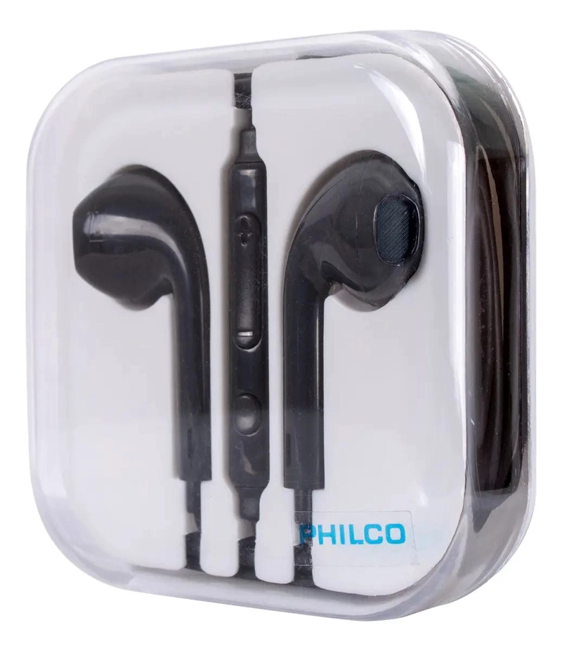 AUDIFONOS ALAMBRICOS MANOS LIBRES D40 3.5MM NEGRO - 4