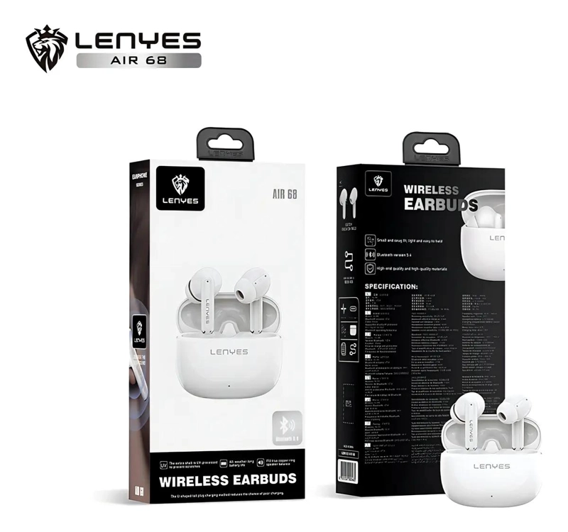 AUDIFONOS IN EAR BLUETOOTH INALAMBRICOS COLOR BLANCO - 2