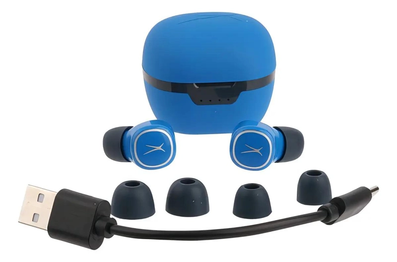 AUDIFONOS BLUETOOTH NANOPODS TWS AZUL - 2