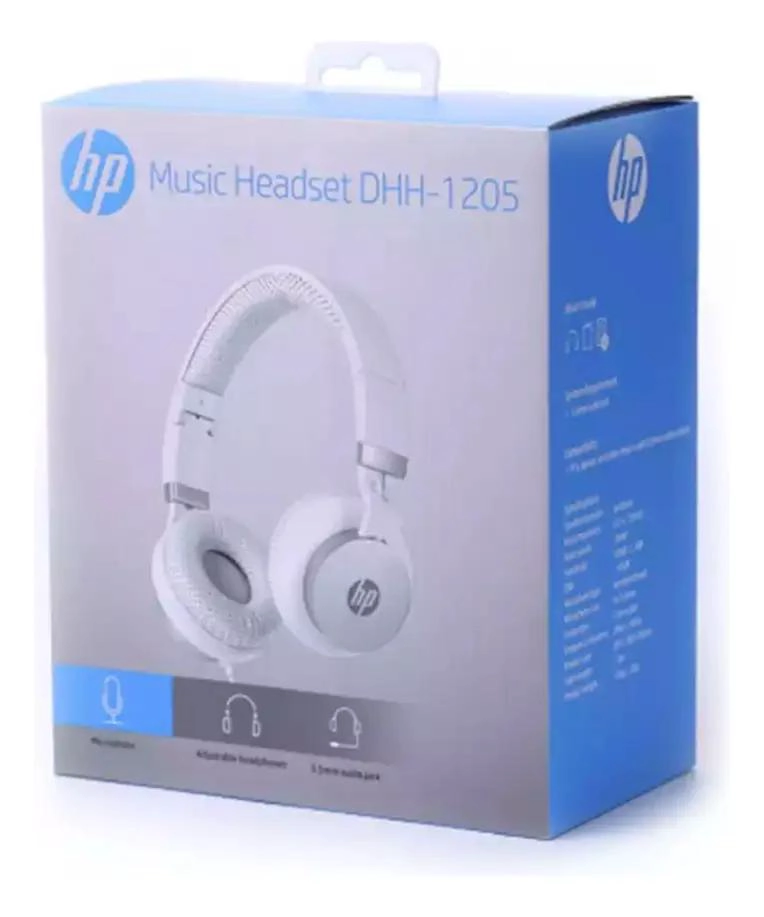 AURICULARES PLEGABLES CON MICROFONO BLANCO - 3