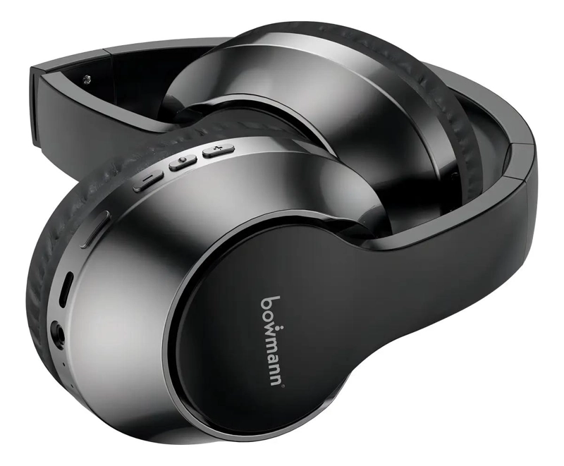 AURICULARES INALAMBRICOS BLUETOOTH BW-H40 NEGROS - 2