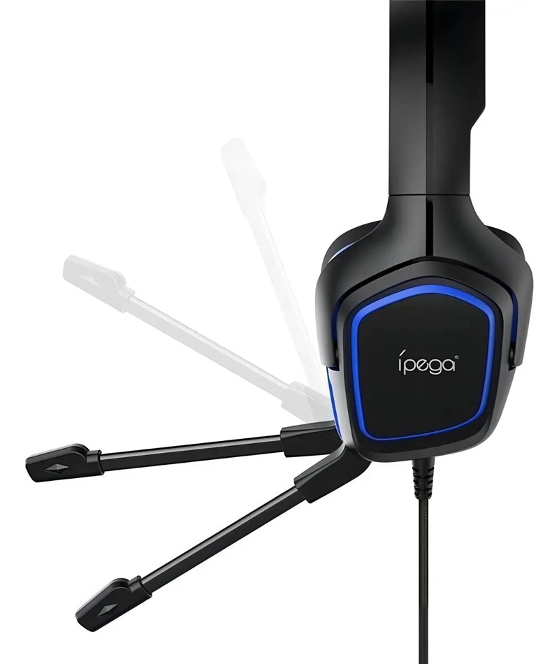 AUDIFONOS GAMER PARA CONSOLAS COLOR AZUL - 3