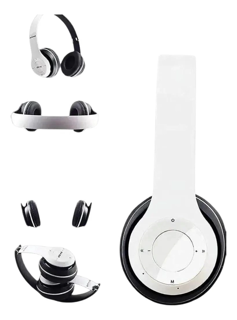 AUDIFONOS BLUETOOTH P47 CON FM Y MICROFONO ROJO - 2