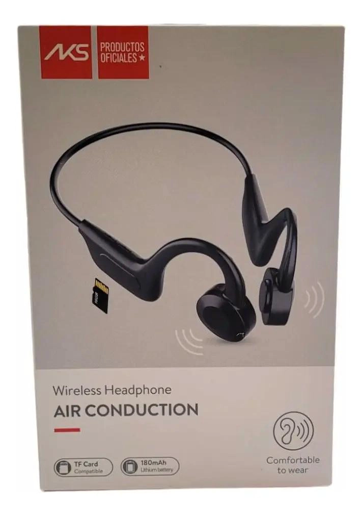AURICULAR BLUETOOTH DE CONDUCCION OSEA CON TARJETA TF - 4