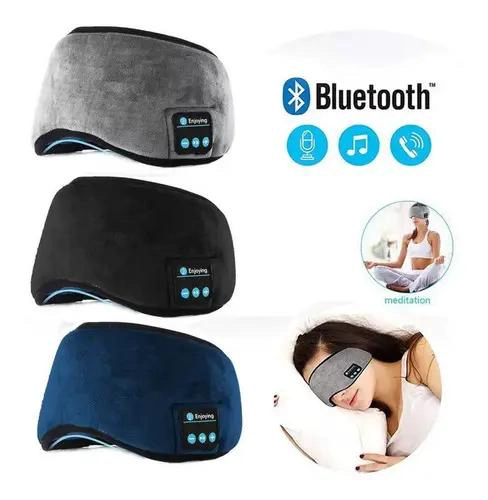 ANTIFAZ PARA DORMIR CON AURICULARES BLUETOOTH 5.0 - 4