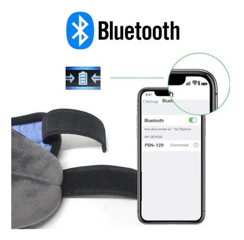 ANTIFAZ PARA DORMIR CON AURICULARES BLUETOOTH 5.0 - 5