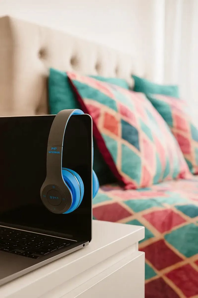 AUDIFONOS BLUETOOTH P47 5.0 INALAMBRICOS CON RADIO FM - 2