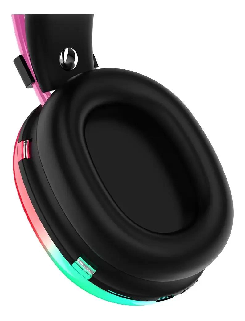 AUDIFONOS BLUETOOTH INALAMBRICOS CON LED RGB - 5