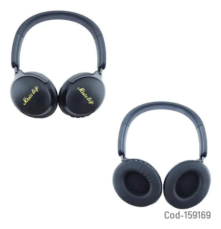 AUDIFONOS INALAMBRICOS BLUETOOTH CON SUPER BASS Y MANOS   - 2