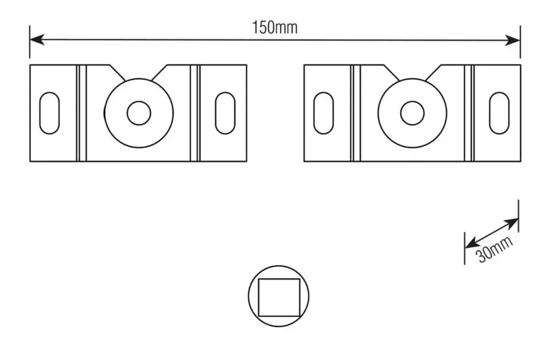 SOPORTE FIJO UNIVERSAL PARA TV 10 A 71 PULGADAS HASTA 40  - 3