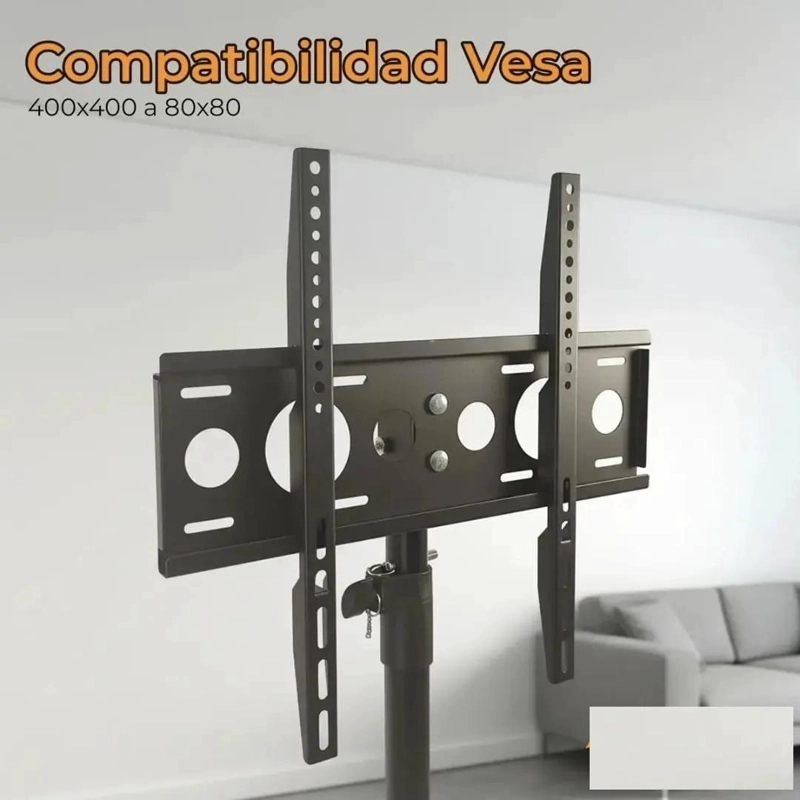 SOPORTE PEDESTAL PARA TV LED 32 A 55 PULGADAS CON EJE 1.6 - 2