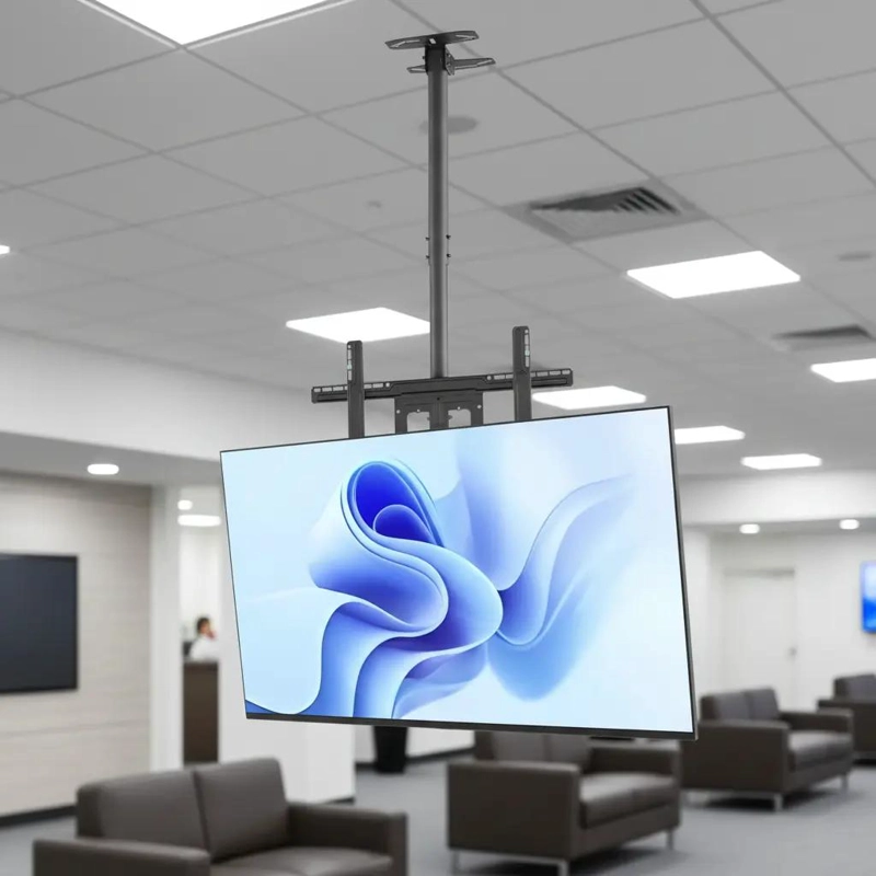 SOPORTE DE TECHO AJUSTABLE E INCLINABLE PARA TV 32-70' - 1