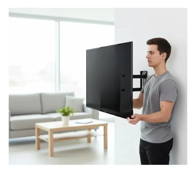 SOPORTE DE PARED PARA TV 32 A 55 PULGADAS CON BRAZO EXT. - 4