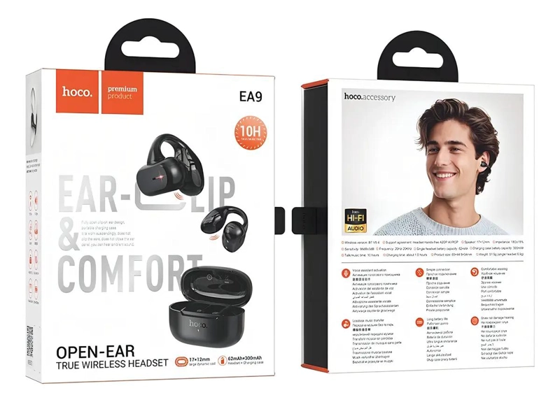 AURICULARES INALAMBRICOS BLUETOOTH 5.4 CON CLIP - 3