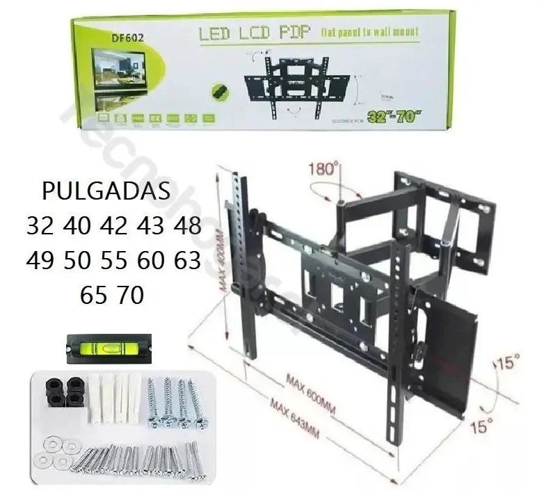 SOPORTE BASE DOBLE PARA TV 32 A 70 PULGADAS - 5