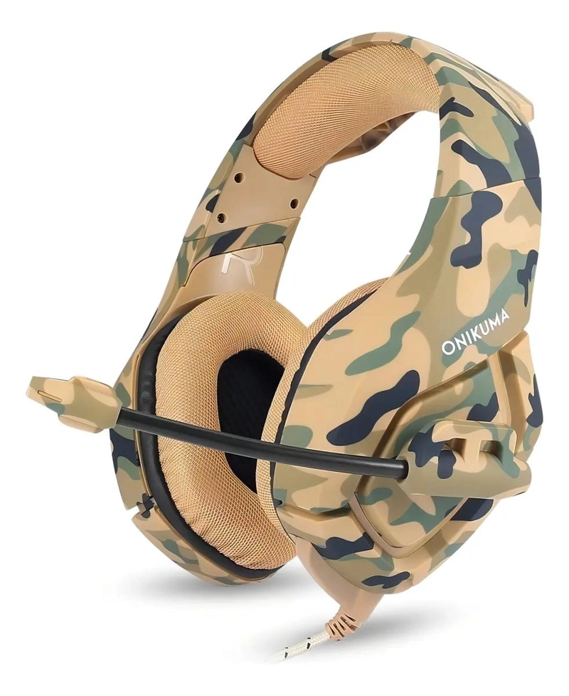 AURICULARES GAMER INALAMBRICOS CON MICROFONO Y SONIDO 3D - 1