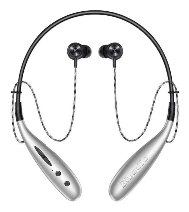 AUDIFONOS BLUETOOTH CON RANURA SD Y CONTADOR DE PASOS - 2