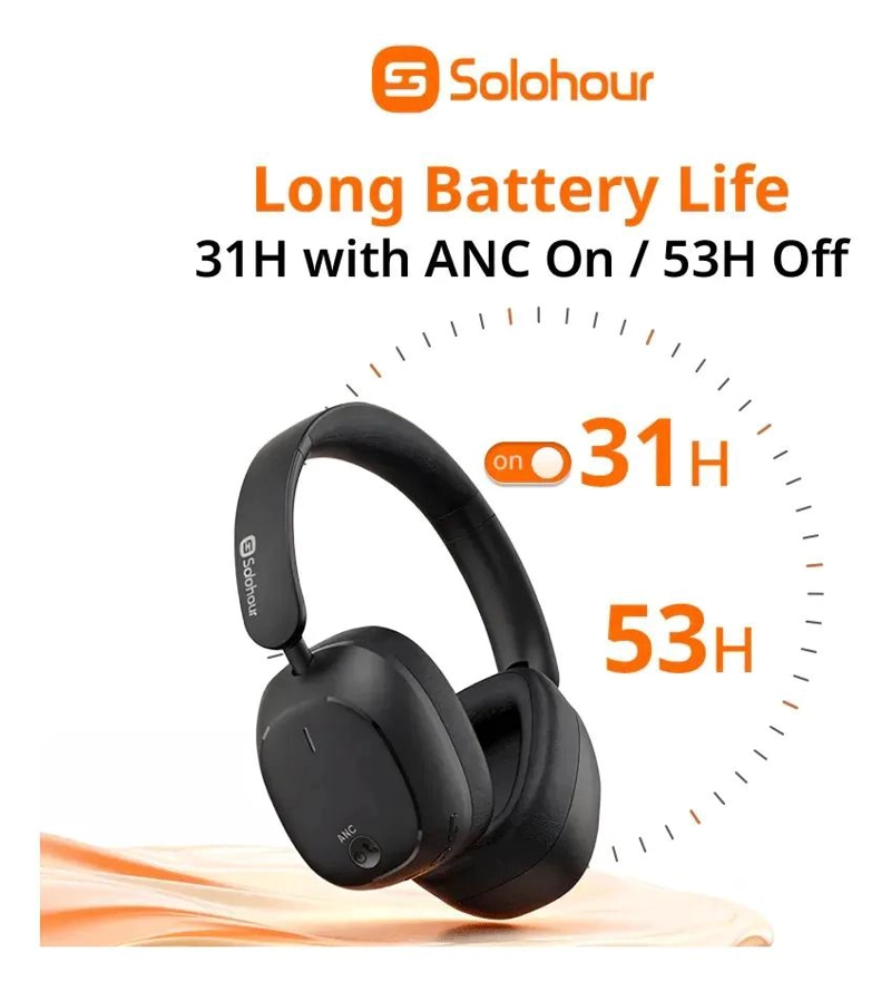 AURICULARES INALAMBRICOS CON CANCELACION DE RUIDO Y 53H - 4