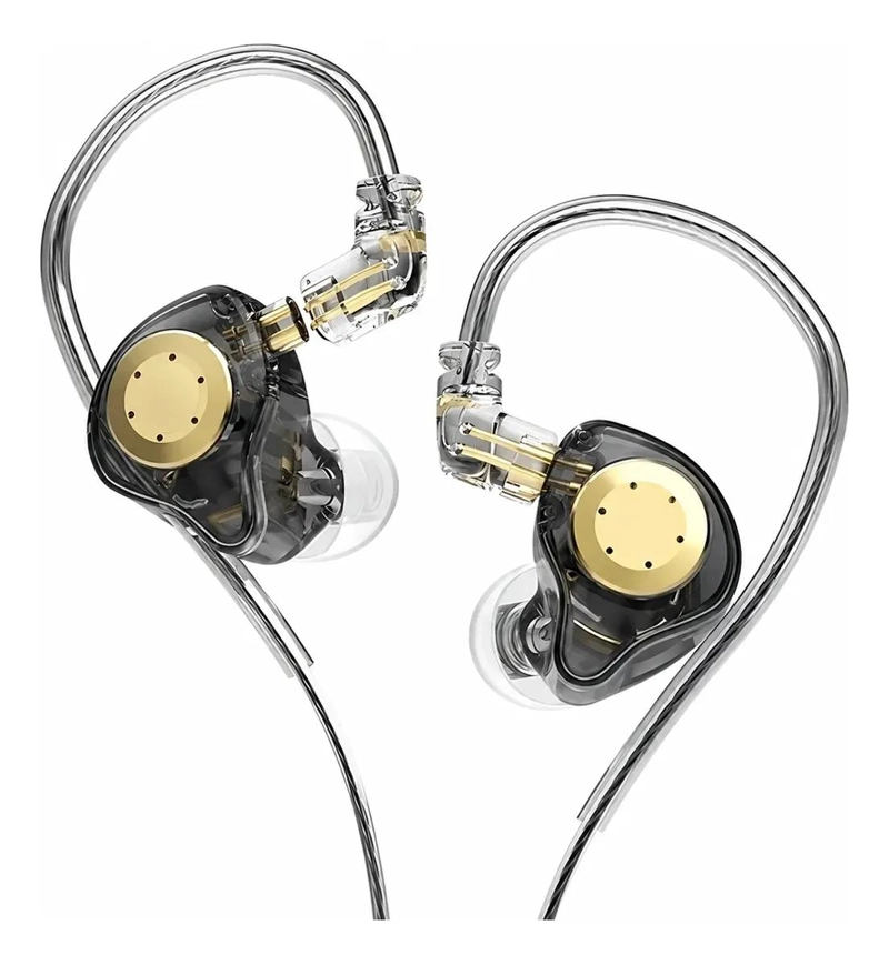 AUDIFONOS IN EAR CON CABLE NEGRO SIN MICROFONO - 1
