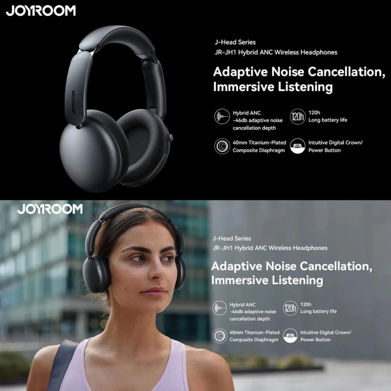 AUDIFONO BLUETOOTH CON CANCELACION ACTIVA DE RUIDO NEGRO - 5