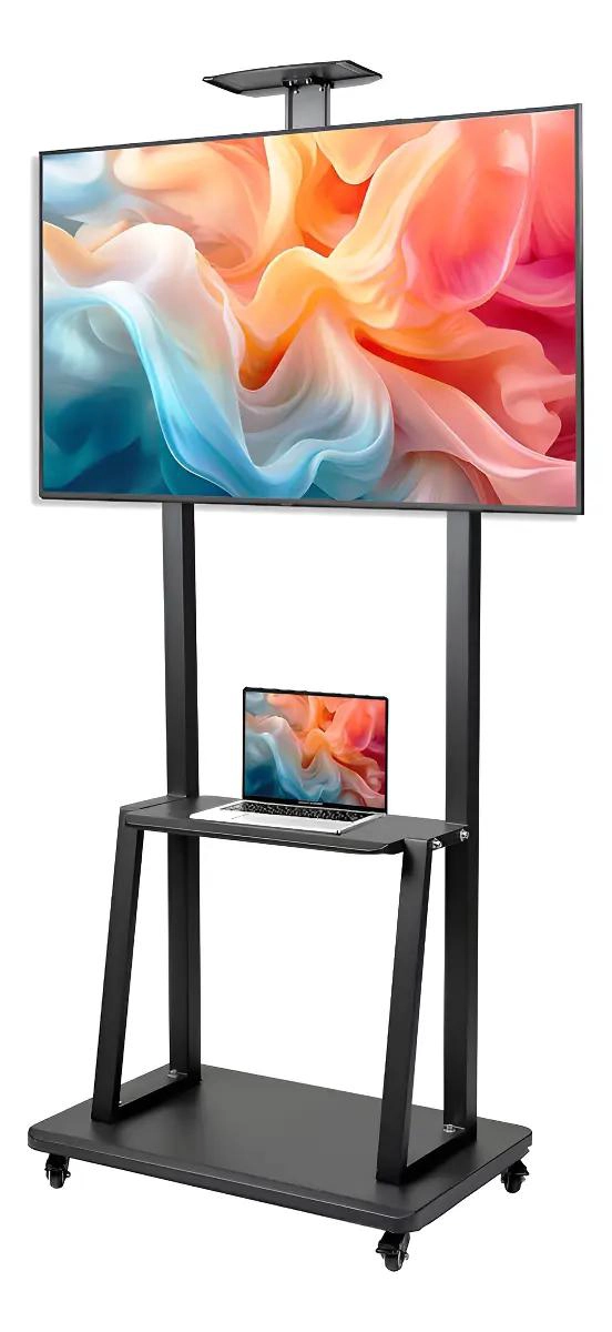 SOPORTE MOVIL PARA TV 32 A 70 PULGADAS CON RUEDAS - 1