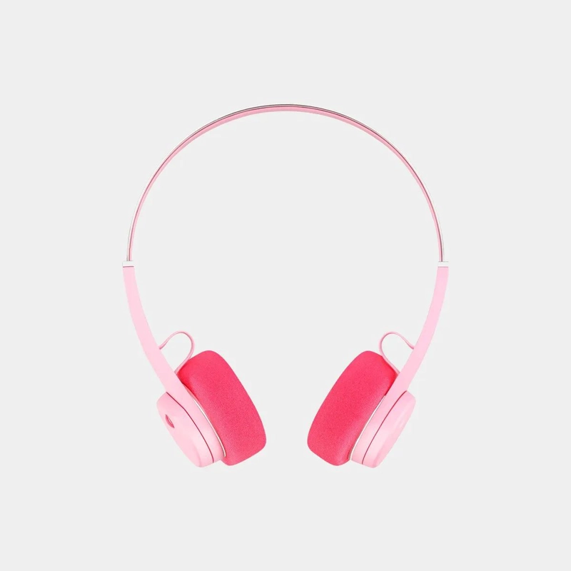 AUDIFONOS ON-EAR BLUETOOTH 5.3 ROSA RETRO - 3