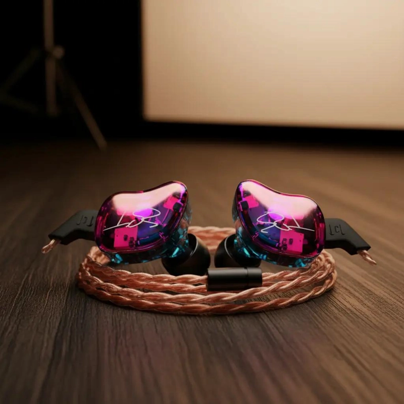 AURICULARES IN EAR MONITOREO DUAL DRIVER KZ ZST PRO - 4