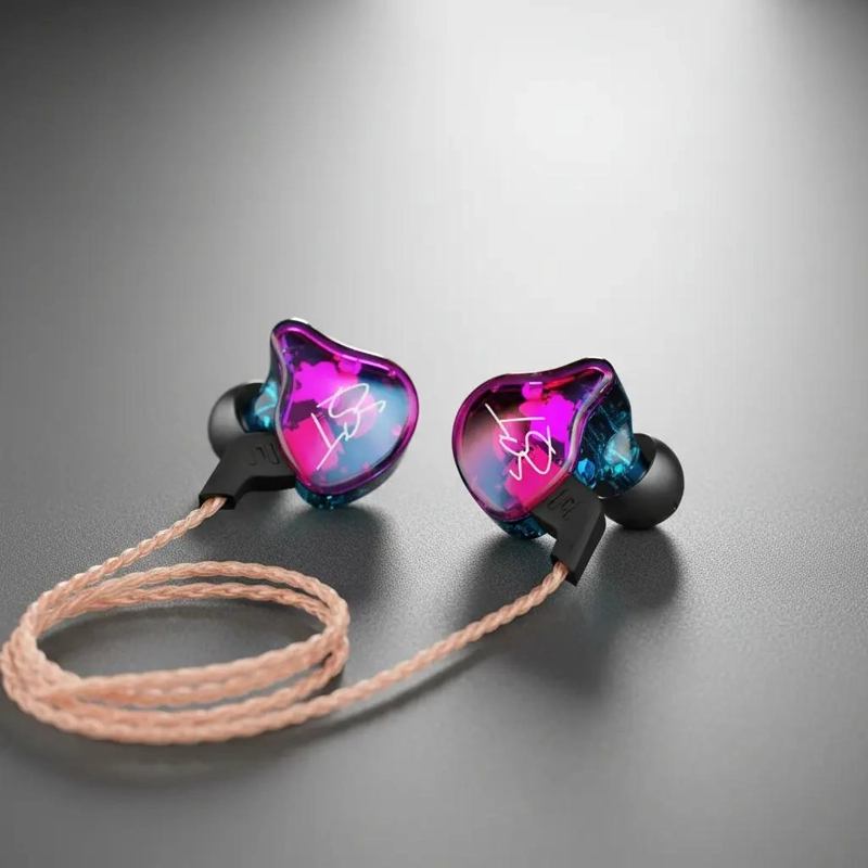 AURICULARES IN EAR MONITOREO DUAL DRIVER KZ ZST PRO - 5