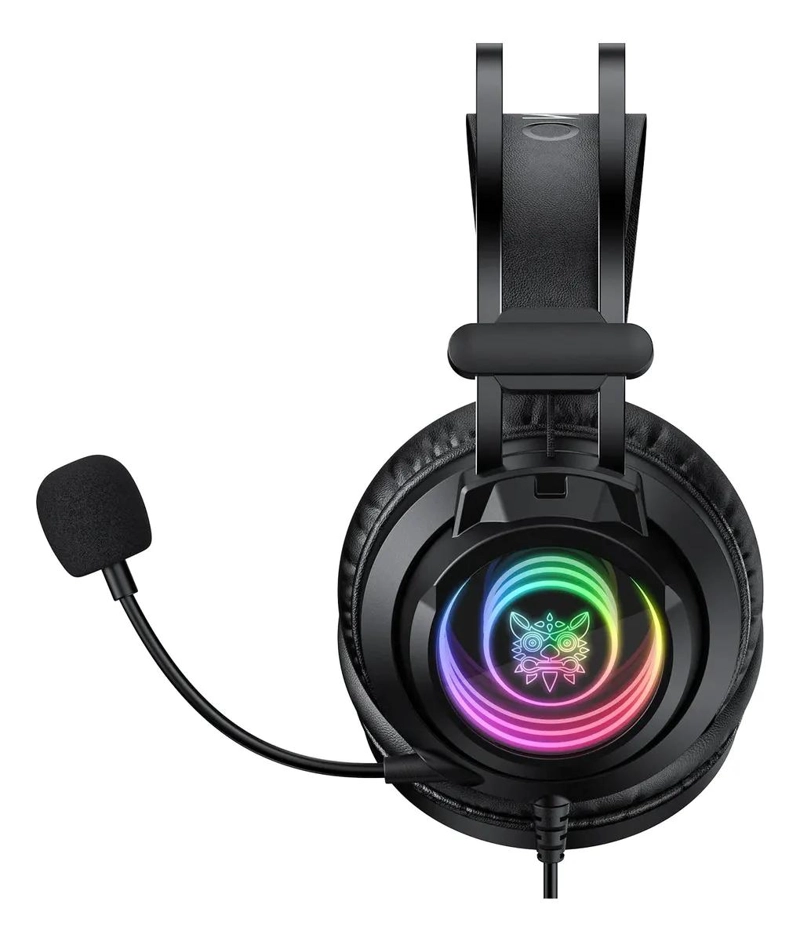 AUDIFONOS GAMER ONIKUMA X80 NEGRO CON MICROFONO - 4