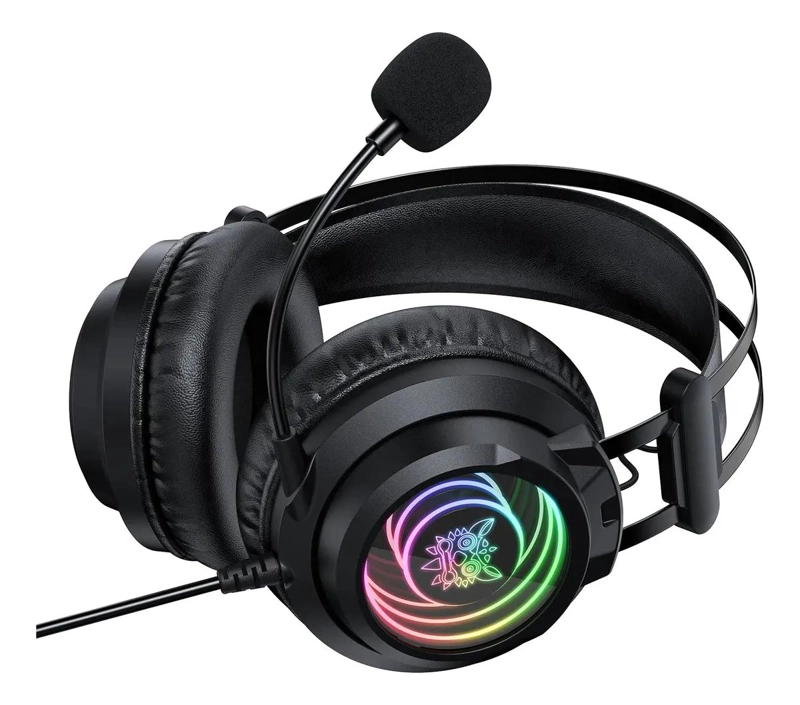AUDIFONOS GAMER ONIKUMA X80 NEGRO CON MICROFONO - 5