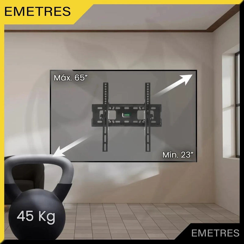 SOPORTE PARA TV DE 55 PULGADAS HASTA 45 KG - 4