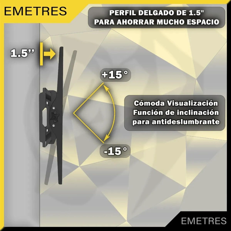 SOPORTE PARA TV DE 55 PULGADAS HASTA 45 KG - 5