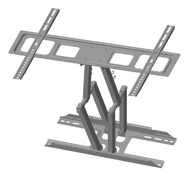 SOPORTE TV FULL MOTION 37 A 70 PULGADAS CON BRAZO LARGO - 4