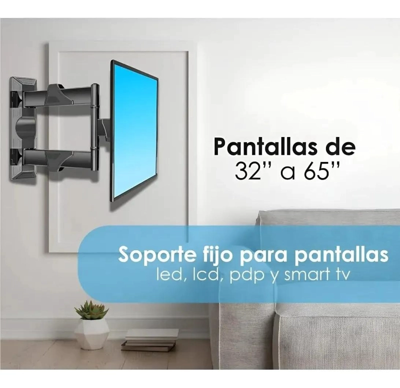SOPORTE DE PARED ARTICULADO PARA TV 32-65 PULGADAS - 2