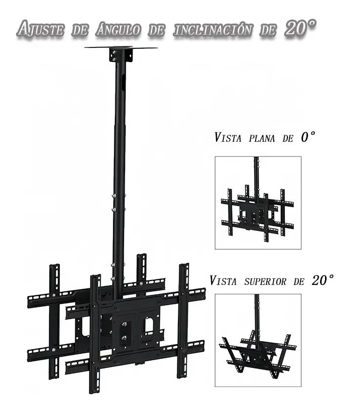 SOPORTE AJUSTABLE PARA TV 32-65 PULGADAS DOBLE TECHO Y P. - 3