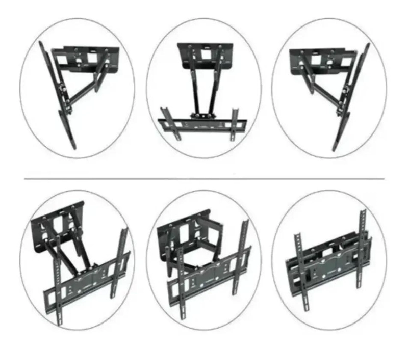 SOPORTE DE TV BRAZO DOBLE 180° PARA 32-70 PULGADAS - 2