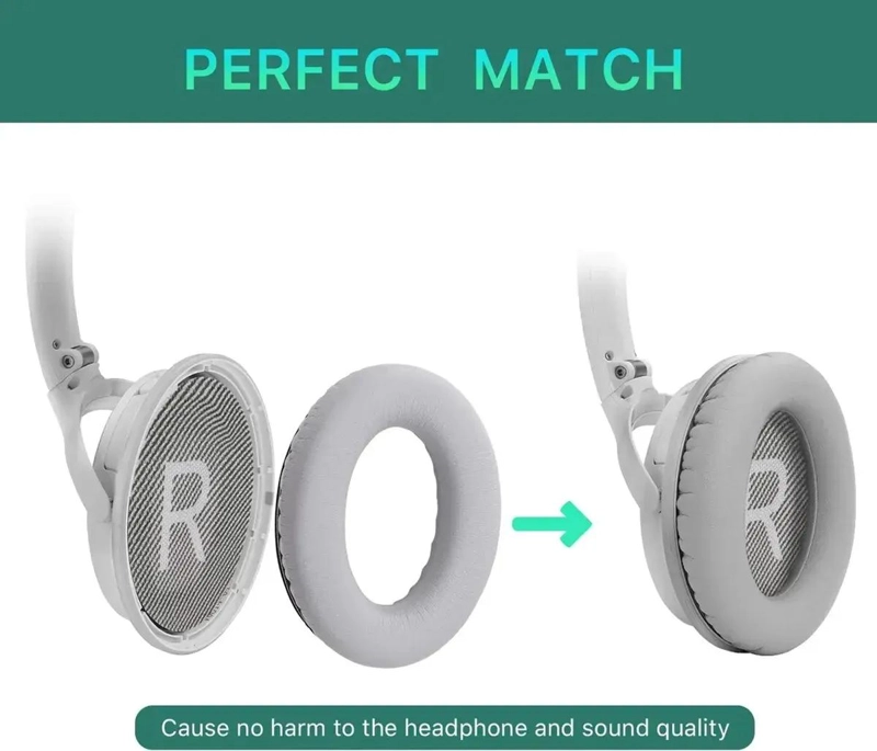 ALMOHADILLAS DE REPUESTO PARA AUDIFONOS BOSE QUIETCOMFORT - 4