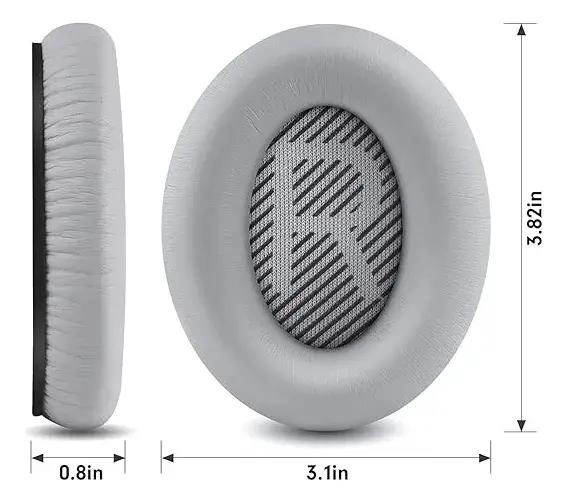 ALMOHADILLAS DE REPUESTO PARA AUDIFONOS BOSE QUIETCOMFORT - 2