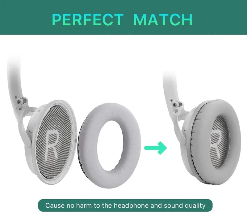 ALMOHADILLAS DE REPUESTO PARA AUDIFONOS BOSE QUIETCOMFORT - 4